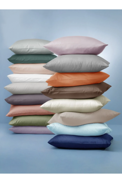 Kulaklı Pamuk Yastık Kılıfı 2'Li