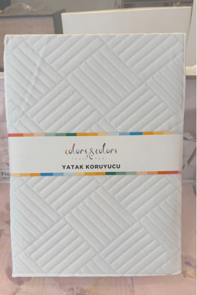 Dama Desen Sıvı Geçirmez Fitted Yatak Alezi