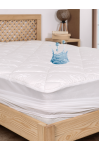 Pamuk Yatak Pedi Topper Fitted Sıvı Geçirmez 500Gr/M2 Pamuk Yatak Pedi Topper Fitted Sıvı Geçirmez 500Gr/M2