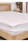 Pamuk Yatak Pedi Topper Fitted Sıvı Geçirmez 500Gr/M2 Pamuk Yatak Pedi Topper Fitted Sıvı Geçirmez 500Gr/M2