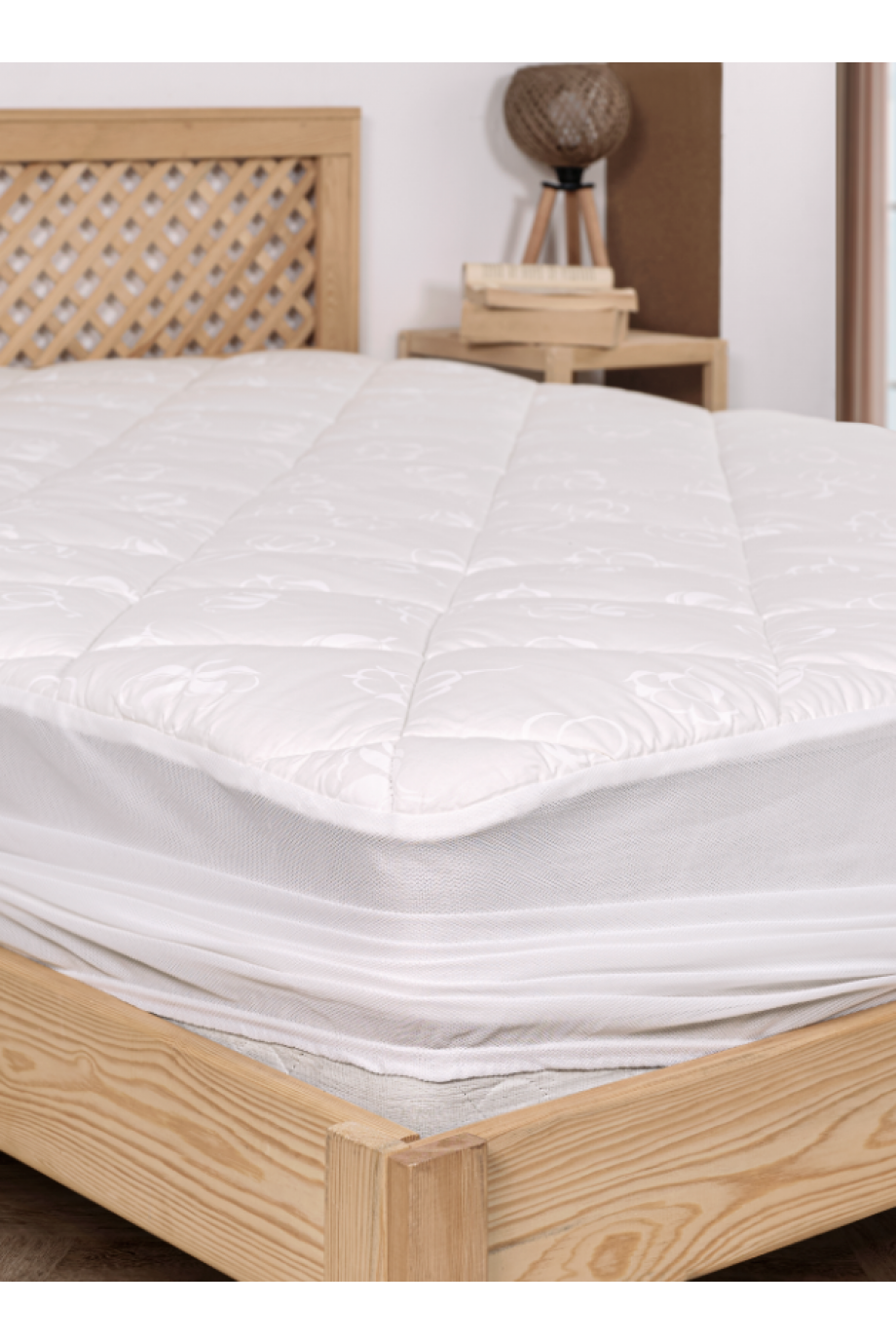 Pamuk Yatak Pedi Topper Fitted Sıvı Geçirmez 500Gr/M2 Pamuk Yatak Pedi Topper Fitted Sıvı Geçirmez 500Gr/M2